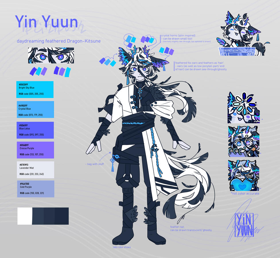Character Reference IIlustration
