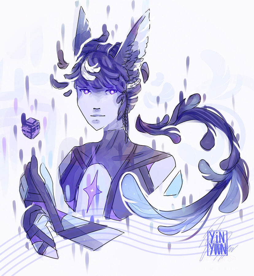 a rough bust up used as a concept of a personal character!
